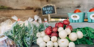 Local fresh fruit and vegetables